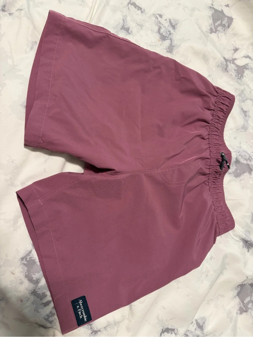 abercrombie kids Mint Popsicle Print & Plum Swim Trunks - 2-Pack